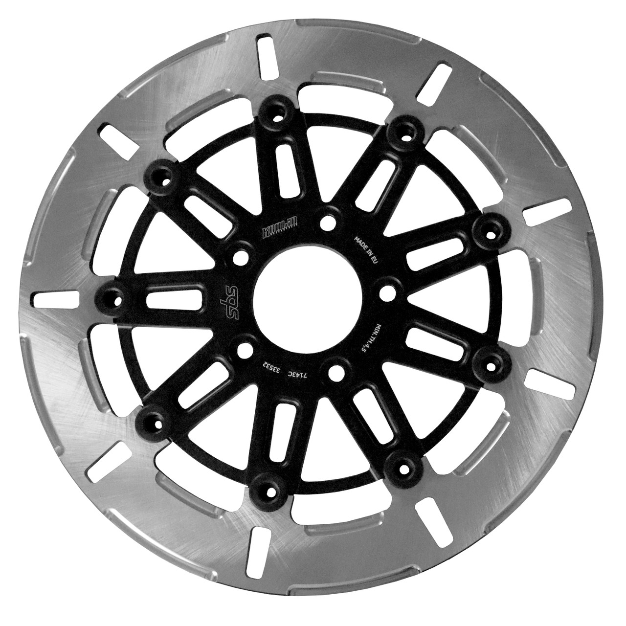 Kodlin by SBS 9-Spoke Front Brake Rotor for Harley-Davidson M8
