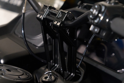 Kodlin Fastback Risers 10“ Universal For Sportster, Dyna Softail and 23 ...