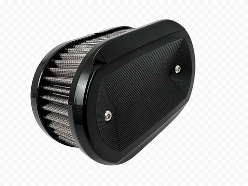 Black Vektor Air cleaner for 2024-2026 CVO Road Glide ST FLTRXSTSE models, 2023,2024, 2025, 2026 CVO Street Glide and Road Glide FHLXSE / FLTRXSE models, 2024 Street Glide FLHX. 2025-2026 Softail models.