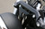 Kodlin Bates Style Headlight Bracket for Milwaukee 8 Softail Breakouts Black on bike