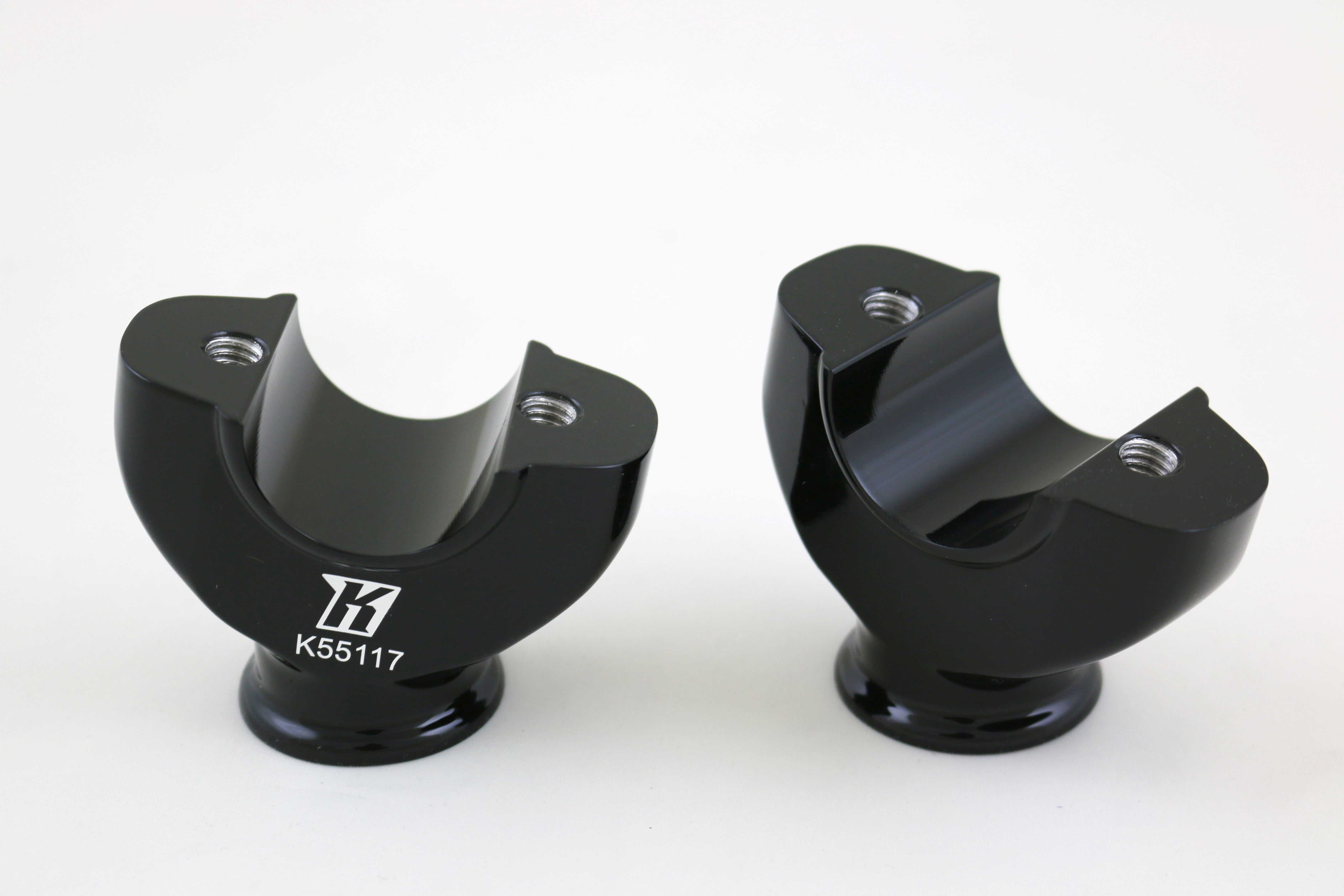 Kodlin Black Lower Risers for Harley-Davidson M8 Softail Breakout