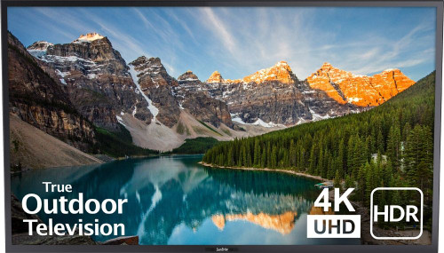 65" Veranda Outdoor LED HDR TV - Full Shade - 2160p - 4K UltraHD TV - SB-V-65-4KHDR-BL