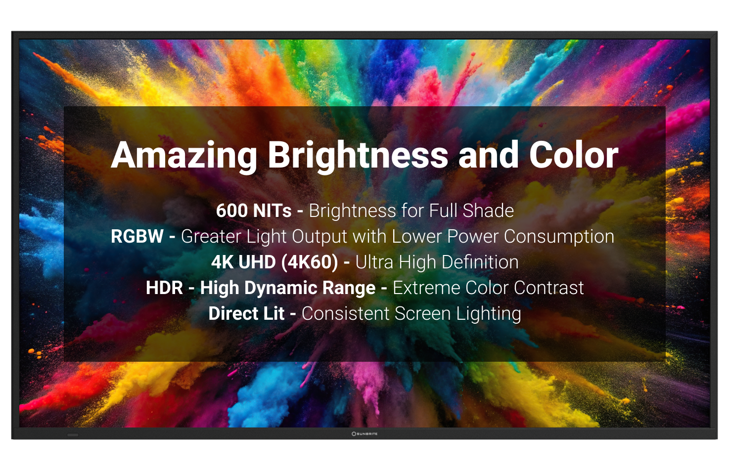 SunBrite Veranda 4 Outdoor TV Super Bright