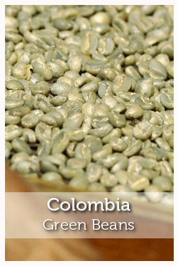colombian green coffee beans