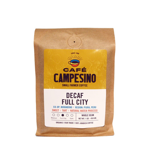 Decaf Espresso Blend Full City Roast Coffee