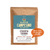 16 oz bag of Ethiopia Sidama Single Origin fair trade, organic, shade-grown coffee. Badge reads: 16oz is greater than 12oz, 33% more coffee, 100% more satisfaction.