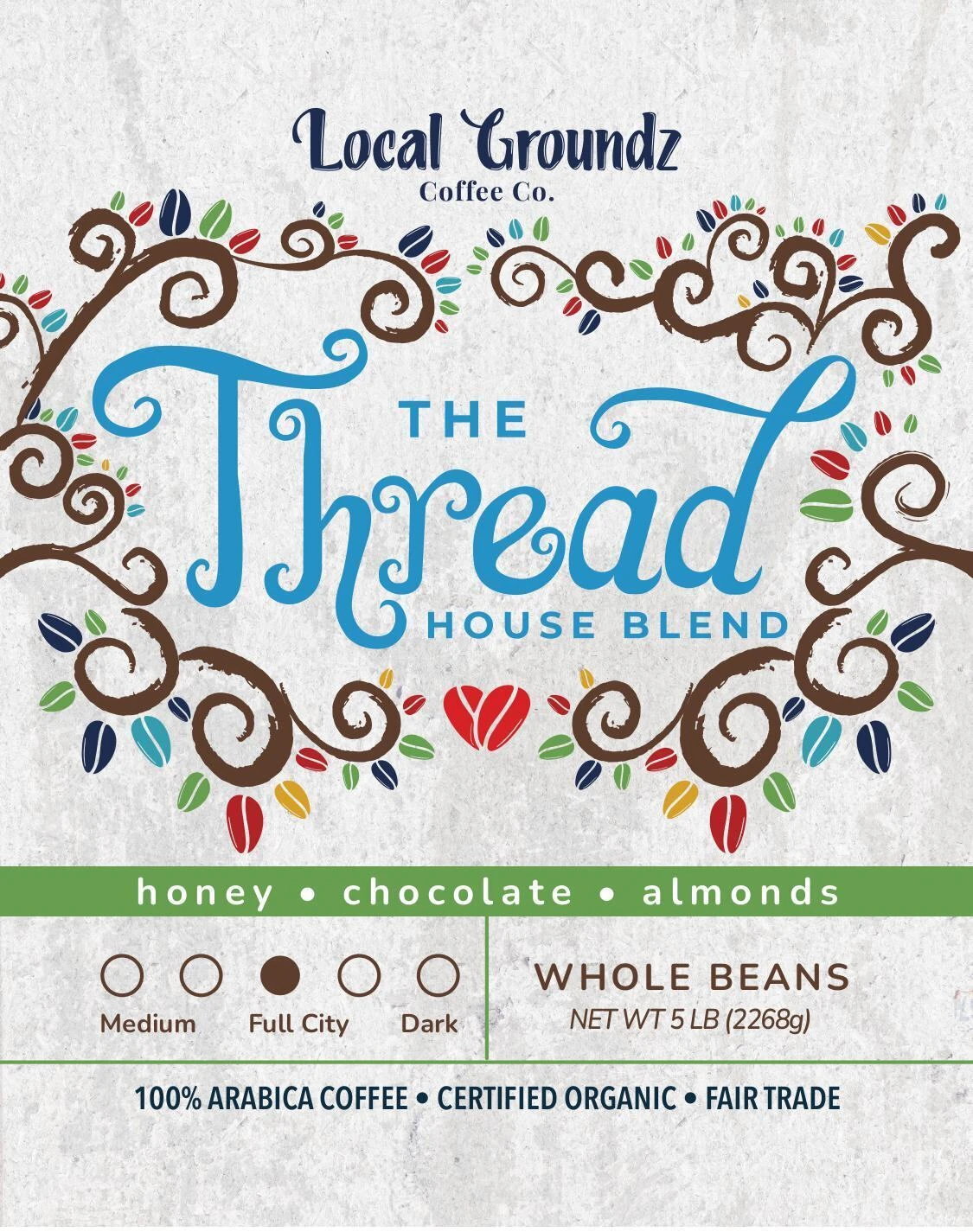 Local Groundz Coffee Co. private label example