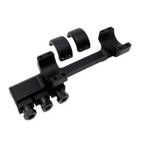 DNZ Freedom Reaper Forward Ring Picatinny Rail Mount 1" Black 1-piece