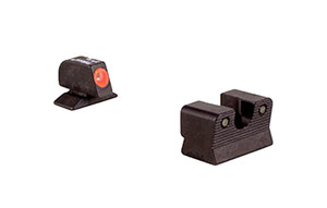 Trijicon 600619 HD Night Sights  Green/Tritium Orange Outline Front Sight-Green Tritium Black Outline Rear Sight Beretta 92A1/96A1