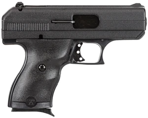 Hi-Point 9NYLOC C9  9mm Luger 8+1 3.50" Black Steel Barrel, Black Powder Coated Serrated Slide, Frame & Polymer Grips, Nylon Holster