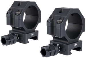 Trijicon AC22069 Scope Rings with Q-LOC Technology  Matte Black  34mm Medium