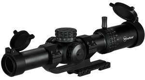 Firefield FF13075 RapidStrike  Black 1-10x24mm, 30mm Tube Illuminated Black/Green/Red CR1 Reticle