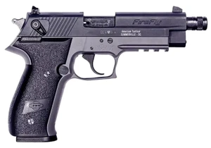 GSG GERG2213TFFSA FireFly  22 LR 13+1 4.90" Black Threaded Barrel, Aluminum Serrated Slide, Smoke Gray Aluminum Frame w/Picatinny Rail, Textured Grip