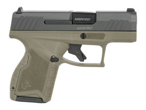 Taurus 1-GX4M931O GX4  Micro-Compact Frame 9mm Luger 11+1 3.06" Black DLC Alloy Steel Serrated Slide Stainless Steel Frame Interchangeable Backstrap Grip