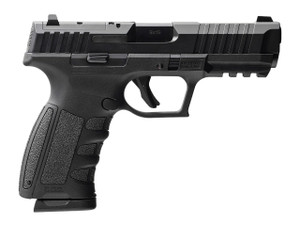 MAC 15000601 RA-9 Full Size 9mm Luger 17+1 4.25" QPQ Tenifer Cerakote Steel Optic Ready Slide, Tenifer QPQ Polymer Frame w/Picatinny Rail, Polymer Grip, RMR Footprint, Ambidextrous