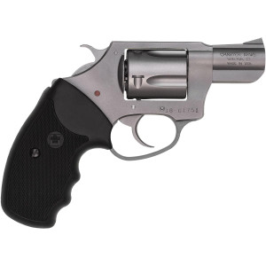 Charter Arms Undercover Full Size Handgun .38 Spl 5/rd Capacity 2" Barrel Silver with Black Grip