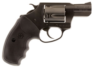 Charter Arms 63820 Undercover  Small 38 Special, 5 Shot 2" Black Nitride Stainless Steel Barrel, Cylinder & Frame, Black Finger Grooved Rubber Grip, Exposed Hammer
