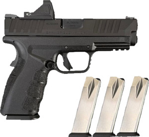 SPR XD MOD.4 9MM 4 BLK OSP 10RD GEAR PAC