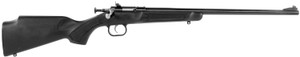 Crickett KSA2280 Youth  22 WMR 1rd 16.12" Blued Barrel & Receiver, Fixed Front/Adjustable Rear Peep Sights, Black Synthetic Stock w/11.5" LOP, Rebounding Firing Pin Safety