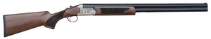 Pointer KAR41028 Acrius  Full Size 410 Gauge Break Open 3" 2rd 28" Black Over/Under Vent Rib Barrel, Nickel Steel Laser Etched Receiver, Fixed Turkish Walnut Stock, Ambidextrous