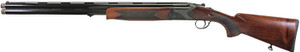 Iver Johnson Arms IJ60012 IJ600  12 Gauge Break Open 3" 2rd 28" Over/Under Vent Rib Barrel, Matte Black Chromed w/Engraving Steel Receiver, Fixed Walnut Checkered Wood Stock & Forend