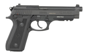 Taurus 1-920151-6MAG 92  Full Size 9mm Luger 18+1 5" Matte Matte Stainless Steel Barrel, Alloy Steel Serrated Slide, Black Anodized Aluminum Frame w/Beavertail & Picatinny Rail, Black Hogue G10 Grip,