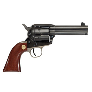 Cimarron Pistoleer Handgun .45 Colt 6rd Capacity 4.75" Blued with Walnut Grip Nickel Backstrap & Trigger Guard