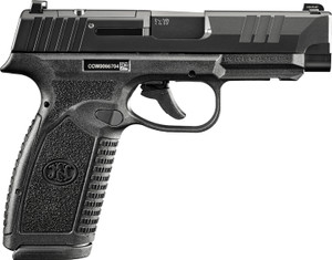 FN 66101759Micro-Compact Frame 9mm Luger 18+1 3.80" Black Target Crown Steel Barrel, Black PVD Optic Cut/Serrated Stainless Steel Slide & Polymer Frame w/Picatinny Rail, Interchangeable Backstrap Grip