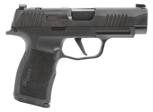 Sig Sauer 365XL9BXR3P P365XL  9mm Luger 12+1 3.70" Black Barrel, Black Nitron Optic Ready/Serrated SS Slide, Black SS Frame w/Beavertail &  Black Polymer Grips