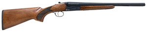 Citadel CITSBS1218 Coach  Compact Frame 12 Gauge Break Open 3" 2rd 18.50" Blued Barrel & Receiver, Walnut Fixed Stock, Ambidextrous