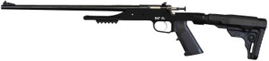 Keystone KSA2180LH Precision 6061 Overlander Pack Rifle 22 LR Single Shot 16.12" Carbon Fiber Threaded Barrel, Black Anodized Picatinny Rail Aluminum Receiver, Aluminum/Carbon Fiber Adjustable Skeleto
