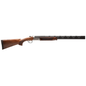 SAV 555E 12GA 28 SILVER RECEIVER TURKISH WALNUT