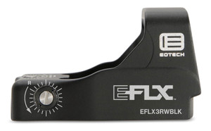 Eotech EFLX3RWBLK EFLX Mini Reflex Sight  Matte Black 1 x 3 MOA Red Dot