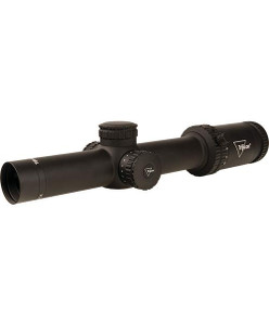 Trijicon Credo 1-6x24 (SFP) 30mm Rifle Scope w/Green BDC Segmented Circle .223 Low Capped Adjusters