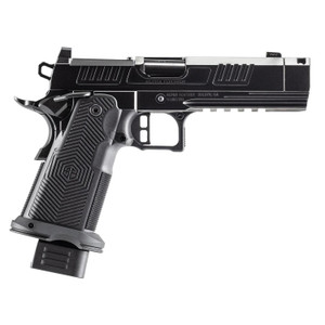 Alpha Foxtrot AF1911-ROMULUS Handgun 9mm Luger 20rd Magazines(5) 4.25'' Threaded Comp Barrel Black polished DLC