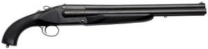 Charles Daly 930170 Honcho Triple 12 Gauge 3rd 18.50" Blued Steel Barrel & Receiver, Black Rubber Coated Walnut Grip, Right Hand