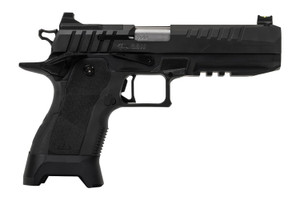 Oa Defense  2311  Full Size 9mm Luger 17+1 5" Stainless Barrel, Black Steel Optic Ready/Serrated Slide, Black Aluminum Frame w/Picatinny Rail, Black Polymer Grip, Ambidextrous