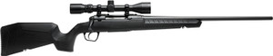 Savage Arms 32010 Axis XP Combo 270 Win 4+1 22" Matte Black Button Rifled Barrel, Matte Black Drilled & Tapped Carbon Steel Receiver, Fixed Sporter Black Synthetic Stock, Weaver 3-9x40mm, Right Hand