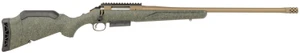 Ruger 46937 American II Predator Full Size 400 Legend 5+1 22" Burnt Bronze Cerakote Threaded Barrel & Alloy Steel Receiver w/Picatinny Rail, Green Splatter Adj LOP Synthetic Stock