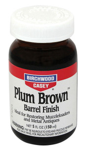 Birchwood Casey 14130 Plum Brown Barrel Finish 5 oz. Bottle