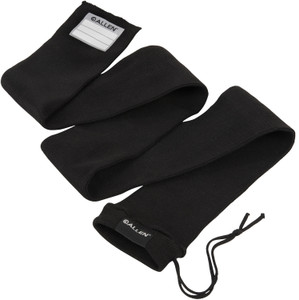 Allen 13173 Stretch Knit Gun Sock Black Silicone-Treated Knit w/Custom ID Labeling Holds Rifles with Scope or Shotguns 52" L x 3.75" W Interior Dimensions