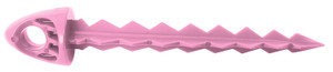 Targettack Llc  Targettack  Pink Polycarbonate Plastic 3" For Paper/Vinyl Targets 12 Pack