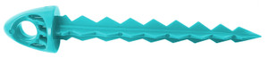 Targettack Llc  Targettack  Teal Green Polycarbonate Plastic 3" For Paper/Vinyl Targets 12 Pack