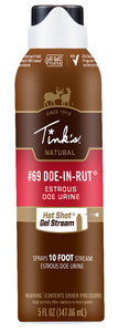 Tinks W6260 #69 Hot Shot Deer Attractant Doe In Estrus Scent Gel 5 oz Gel Stream