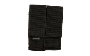 BULLDOG DBL MAG HLDR BLK