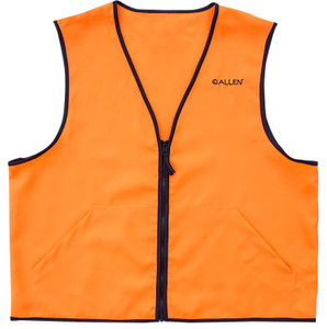 Allen 15769 Deluxe Hunting Vest 2XL Orange Polyester