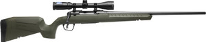 Savage Arms 32155 Axis 2 XP Combo Full Size 350 Legend 4+1 18" Black Sporter Barrel, Black Carbon Steel Receiver Drilled & Tapped, OD Green Fixed Synthetic Stock, Weaver 3-9x40mm Scope, Right Hand
