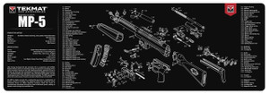 TekMat 12x36 Gun Cleaning Mat - Heckler & Koch MP5