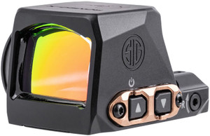 Sig Sauer Electro-Optics SORX1408 Romeo-X Enclosed Compact Black/Rose Gold 1x 24mm 2 MOA Red Dot/65 MOA Circle Reticle