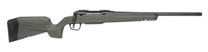 Savage Arms 33111 Axis 2  5.56 NATO 4+1 20" Matte Black Carbon Steel Threaded Barrel, Drilled & Tapped Receiver, OD Green Fixed w/Pistol Grip Synthetic Stock, Right Hand